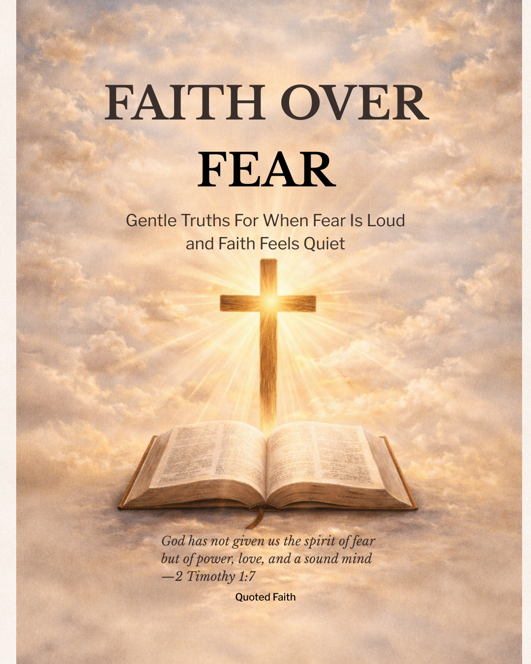 Faith Over Fear: Gentle Truths For When Fear Is Loud and Faith Feels Quiet