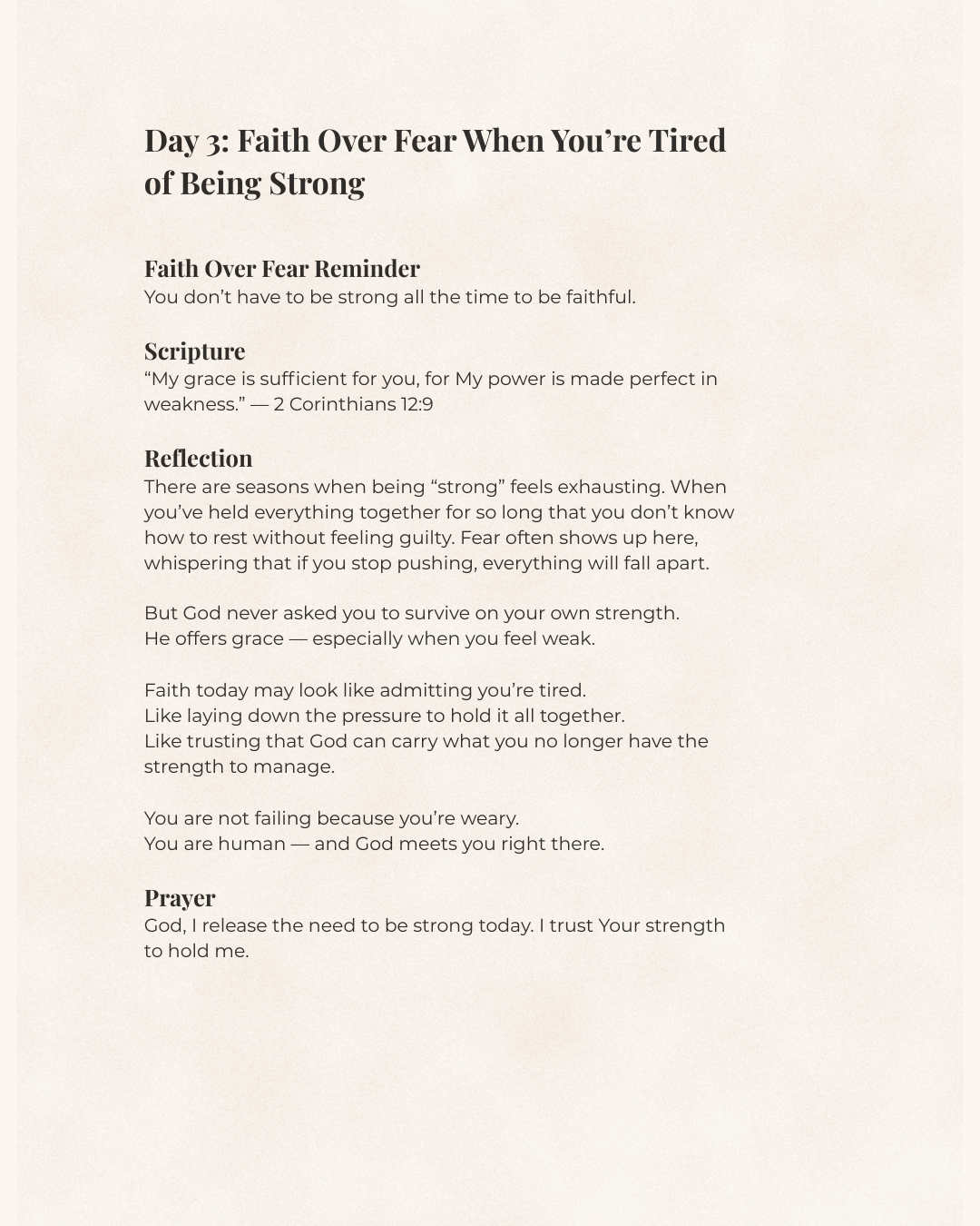 Faith Over Fear: Gentle Truths For When Fear Is Loud and Faith Feels Quiet