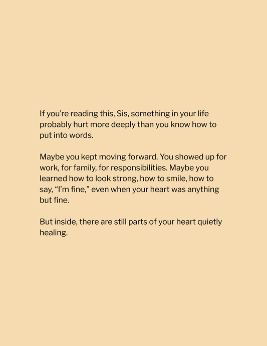 Still Becoming: The First Step — A Healing Reset Guide | $7.00