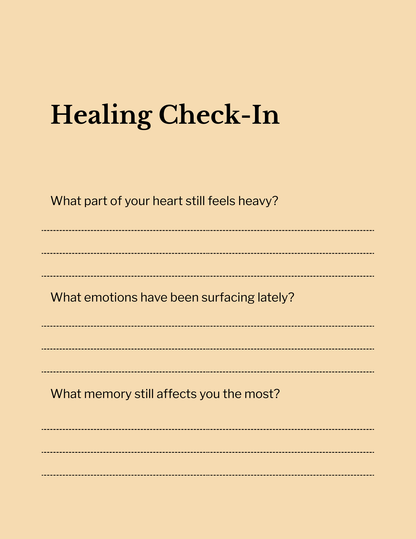 Still Becoming: The First Step — A Healing Reset Guide | $7.00