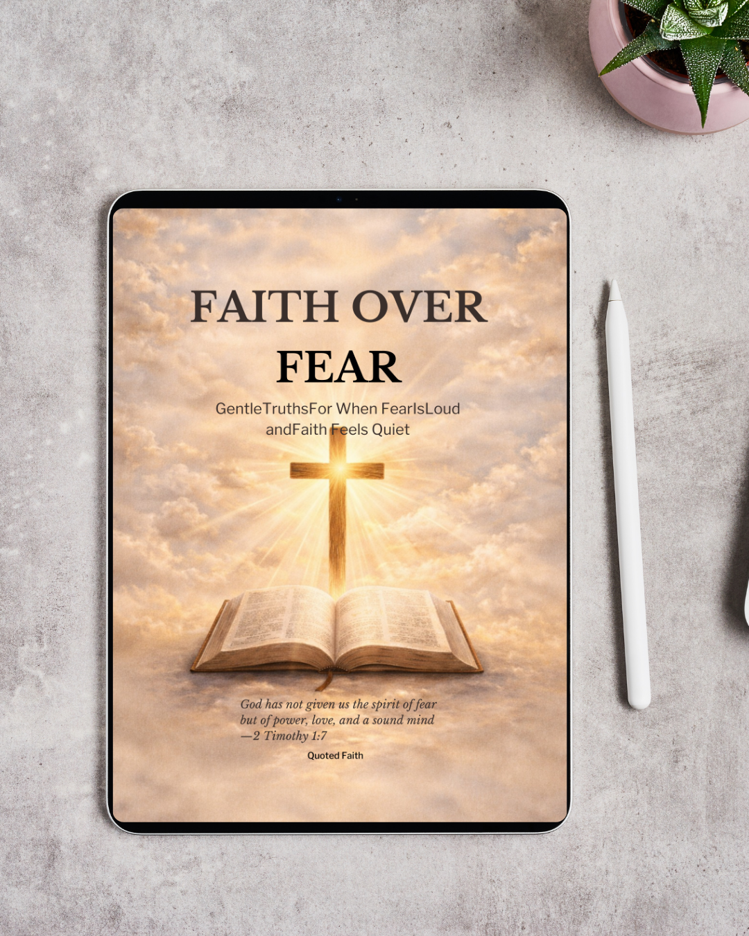 Faith Over Fear: Gentle Truths For When Fear Is Loud and Faith Feels Quiet
