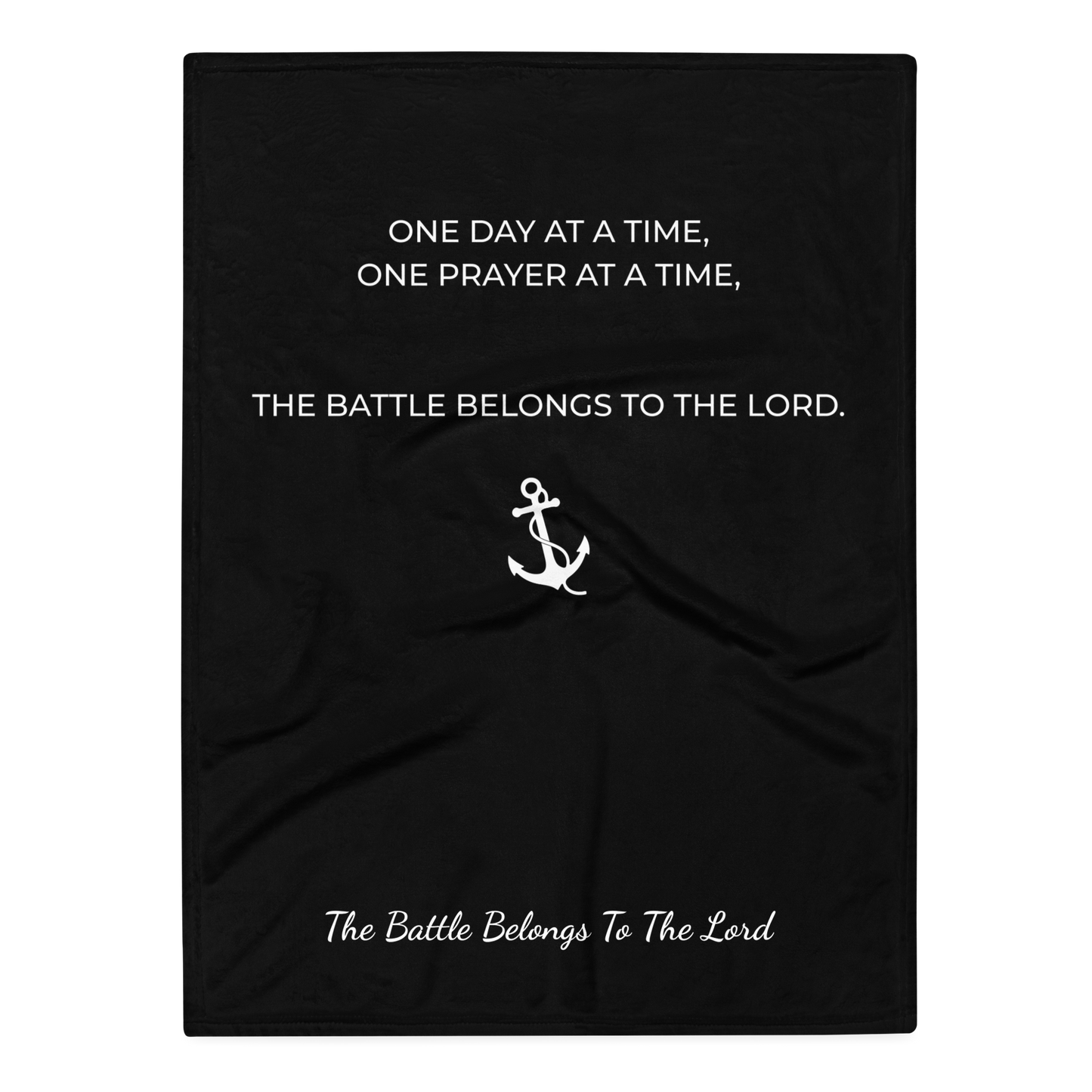 "One Day At A Time"  Blanket 30x40