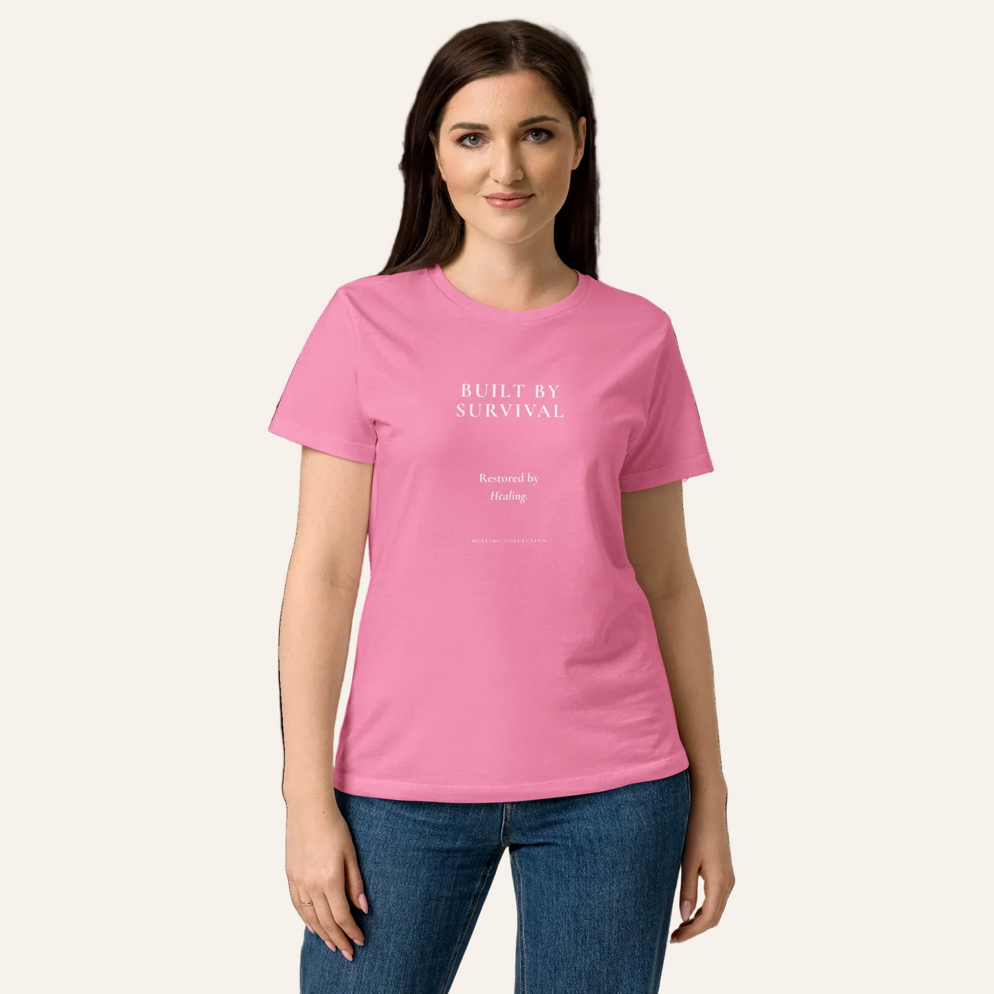 Built By Survival. Restored By Healing. — Signature Tee