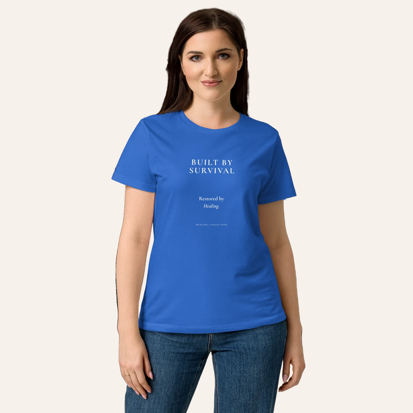 Built By Survival. Restored By Healing. — Signature Tee